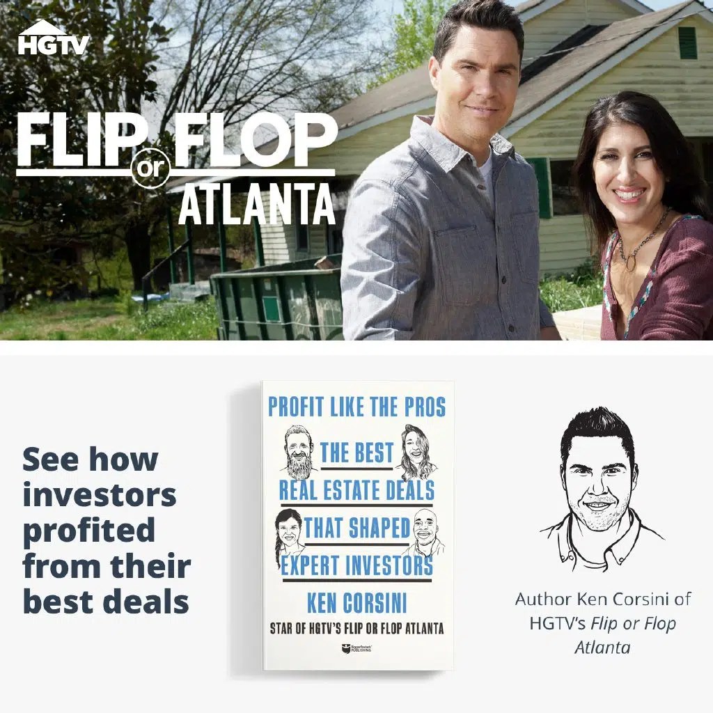 Flip or Flop Atlanta logo with a man and woman