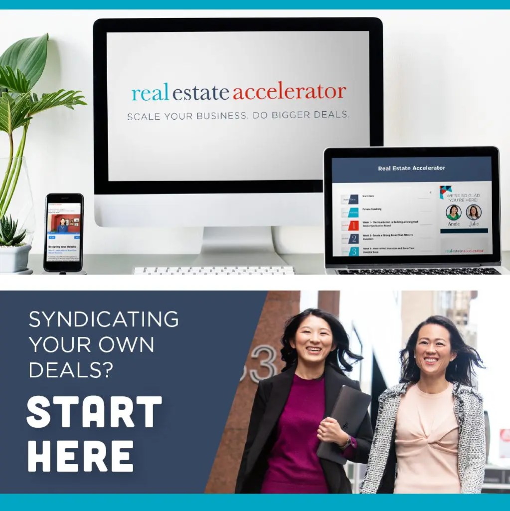 Real Estate Accelerator ad with two woman smiling