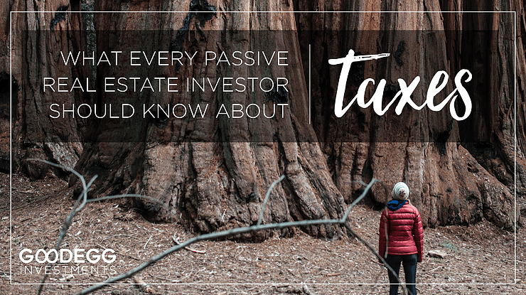 What Every Passive Real Estate Investor Should Know About Taxes with woman in the forest