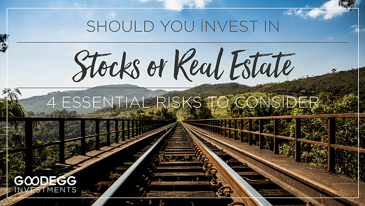 Should You Invest in Stocks or Real Estate with railroad tracks